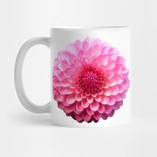 Dahlia flower art print Mug